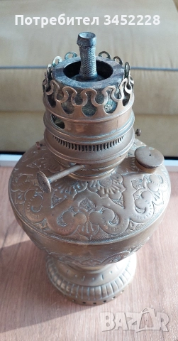 лампа газена месинг за колекционери , снимка 6 - Антикварни и старинни предмети - 52913661