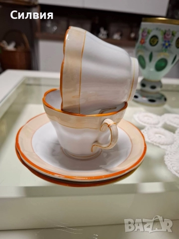 4 сета, старинен порцелан 