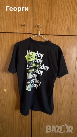 Черна Nike тениска, снимка 2 - Тениски - 50938726
