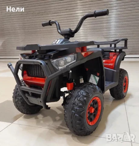 Акумулаторен бъги MINI 4X4 12V,MP3 плейър, с меки гуми и WiFi дистанционно с Кожена седалка, снимка 2 - Електрически играчки - 50269723