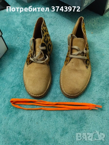 Дамски обувки от сестествен велур и естествен косъм, снимка 4 - Дамски ежедневни обувки - 52629376