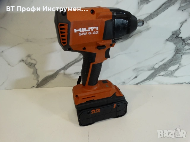 Hilti SIW 6 - 22 / Nuron - Мощен гайковерт, снимка 2 - Други инструменти - 54013470