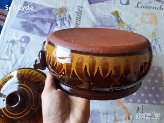 ✅КЕРАМИЧЕН ГЮВЕЧ❗, снимка 5 - Съдове за готвене - 52566376