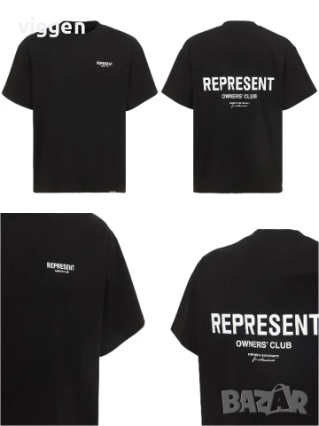 Оригинални Represent Модерни мъжки шорти. Размер М. Цвят черен. , снимка 10 - Къси панталони - 51344629