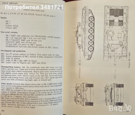 Справочник на танковете / Tanks of the World, снимка 10 - Енциклопедии, справочници - 53883868