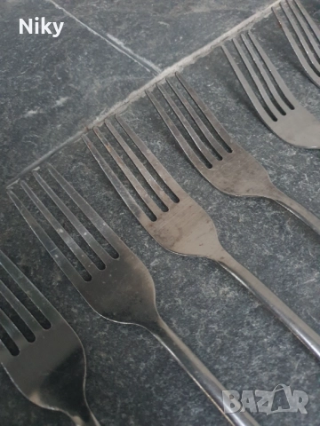 Трапезни вилици от соца , снимка 5 - Прибори за хранене, готвене и сервиране - 51658706