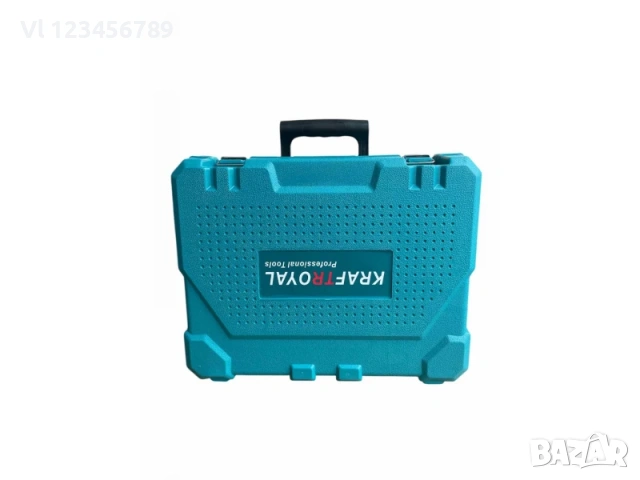 Комплект от перфоратор, ъглошлайф 125 мм и бормашина 1200W KraftRoyal, снимка 6 - Бормашини - 53445552