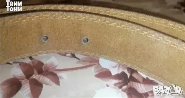 Нов Италиански Мъжки Колан Изцяло от Естествена Кожа 120см. , снимка 7 - Колани - 53729826