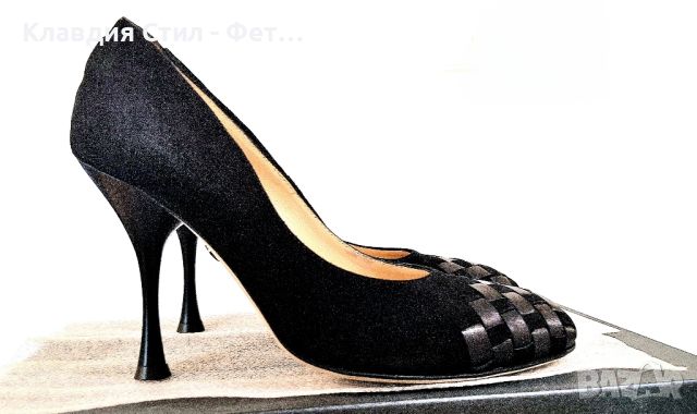 Нови елегантни обувки с красив ток, снимка 4 - Дамски елегантни обувки - 45338421