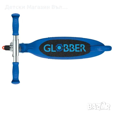 Детска тротинетка Globber - Flow Foldable Junior Lights, синя, снимка 5 - Скутери и тротинетки - 47689725