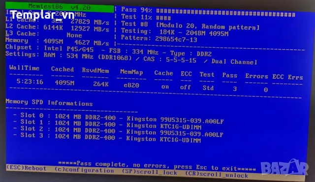 Adata VITESTA EXTREME 4x1 GB DDR2 800+ // Kingston HYPER X 4x1 GB DDR2 1066, снимка 5 - RAM памет - 43674621