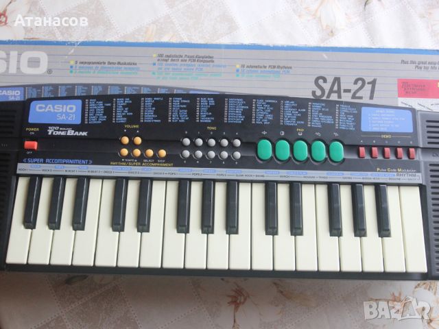 Casio SA-21 32 Keys Electronic Keyboard - детско пиано, снимка 7 - Синтезатори - 45807325