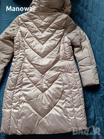 Дамско дълго яке XL, снимка 3 - Якета - 53629041