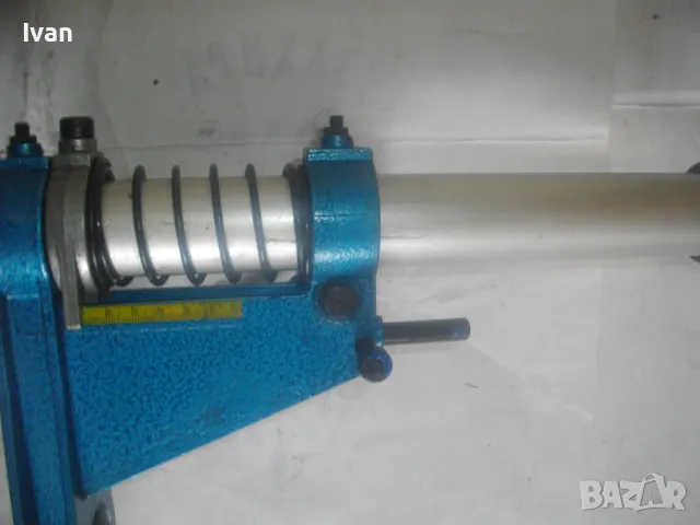 НОВА НЕМСКА СТАРО КАЧЕСТВО АЛУМИНИЕВА ПРОФИ ОРЕБРЕНА СТОЙКА ЗА БОРМАШИНА WABECO 1885 GERMANY ХОД60мм, снимка 9 - Бормашини - 49690010