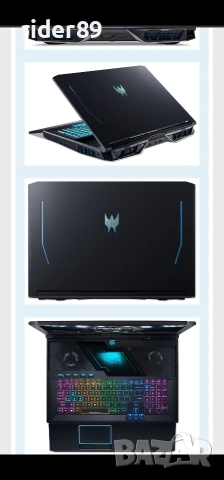 predator helios 700 - на части , снимка 2 - Лаптопи за игри - 53838334
