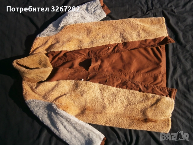 Шуба,Брезент,Естествена,Агнешка,Кожа, снимка 9 - Екипировка - 52818895