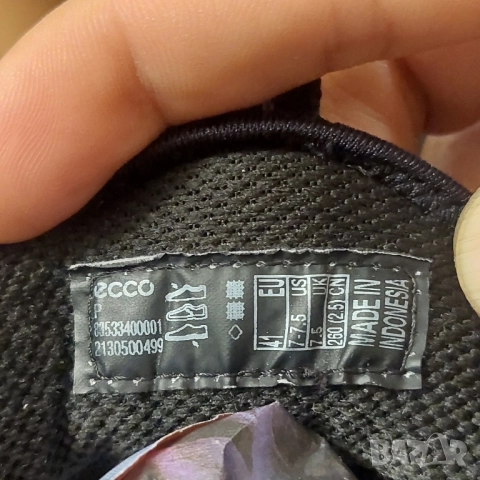 водоустойчиви обувки ECCO Exostride GORE-TEX номер 41, снимка 12 - Други - 51841061