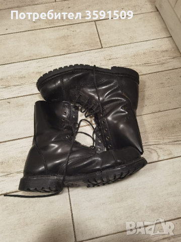 Мъжки обувки 45н MIL-TEC Sturm Invader 10 Hole Boots Black

, снимка 4 - Маратонки - 44947327