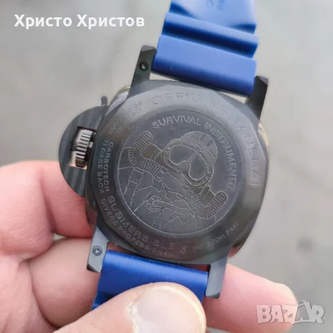 Мъжки луксозен часовник Panerai Submersible Survival Instruments , снимка 7 - Мъжки - 47182353