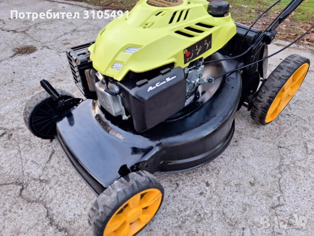 Косачка Husqvarna Subaru 5.5 к.с. 51см нож мулчираща големи гуми, снимка 15 - Градинска техника - 52238948