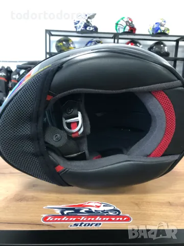 Мото Каска за мотор SHOEI NXR TC-2,L 59-60 см,тъмен визьор,като нова, снимка 5 - Аксесоари и консумативи - 46947650