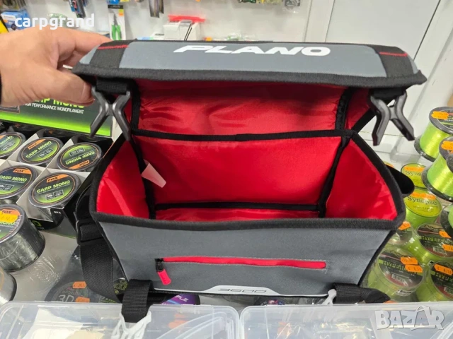 Спининг чанта с 2 кутии Plano 3600, снимка 6 - Такъми - 54163007