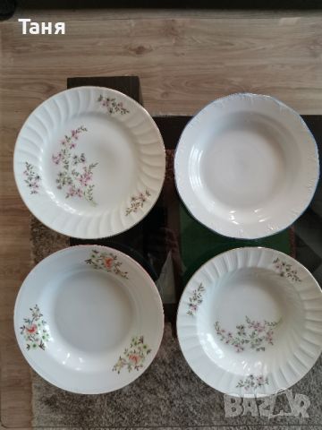Порцеланови чинии , снимка 1 - Чинии - 46317132