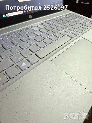 HP Pavilion 15/FHD IPS/Ryzen 3 5300U/8GB DDR4/256GB NVMe/Подсветка, снимка 12 - Лаптопи за работа - 48831227