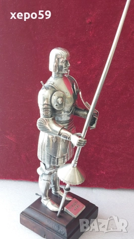 Много рядка фигура- скулптура от солидно сребро 800,края на 19век Ръчна работа., снимка 7 - Антикварни и старинни предмети - 52217344