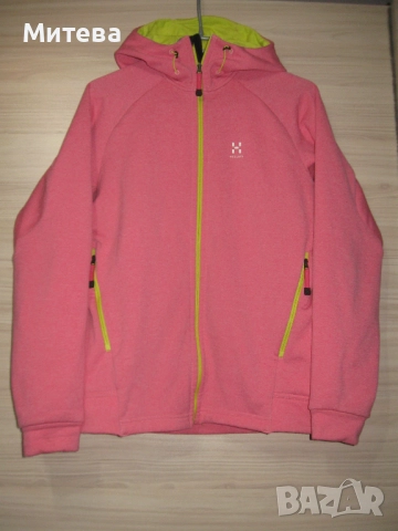 Haglöfs Helix Q Hood дамски поларен суичър М размер, снимка 2 - Суичъри - 52676817