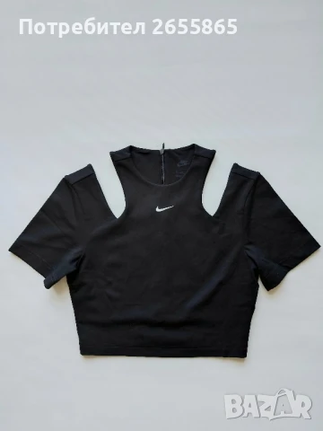 Кроп топ Nike, снимка 7 - Корсети, бюстиета, топове - 50706496