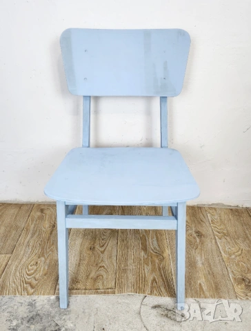 Дървен стол винтидж ретро, снимка 6 - Столове - 53659256