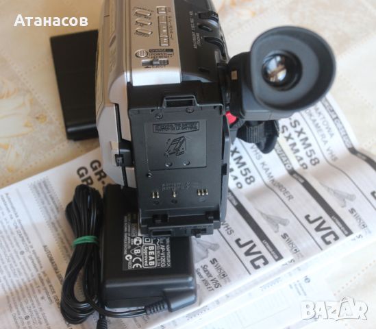 Видеокамера JVC GR-FXM38 VHS C Pal Camcorder , снимка 17 - Камери - 46343740