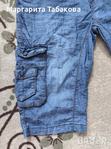 Мъжки къси панталони от памучен плат , снимка 4 - Къси панталони - 51226965