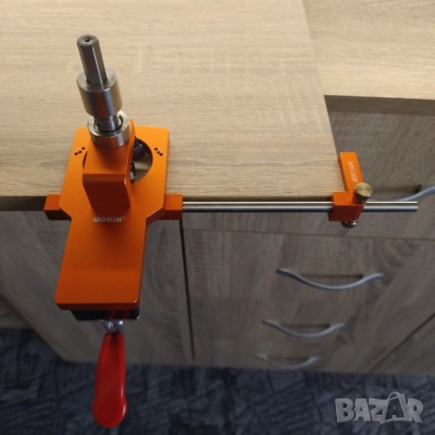 Пробивен комплект за отвори на мебелни панти, 35 мм., снимка 12 - Бормашини - 52662273