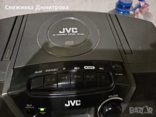 Радиокасетофон със CD JVC, снимка 3 - Радиокасетофони, транзистори - 50524897