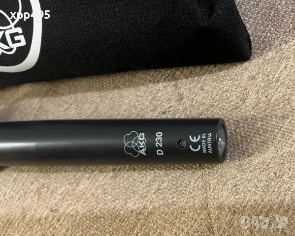 AKG D230 динамичен микрофон за репортери като нов, снимка 2 - Микрофони - 47094831