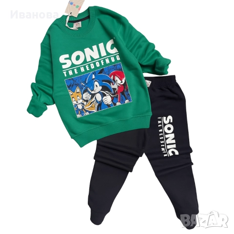 Детски комплект Соник, снимка 2 - Детски комплекти - 51563367