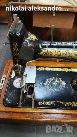 шевна машина сингер 1913, снимка 2 - Антикварни и старинни предмети - 49884787