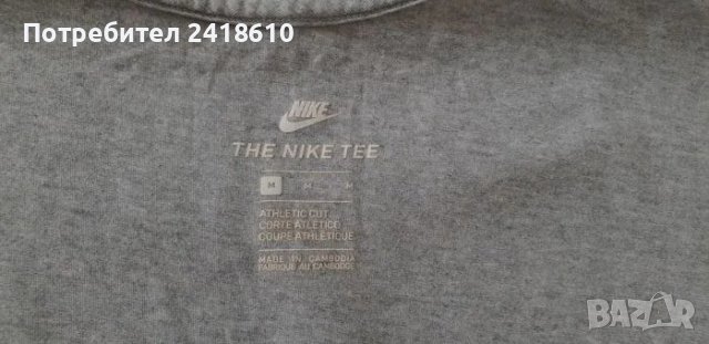 Nike SWOOSH Cotton Mens Size M НОВО! ОРИГИНАЛ! Мъжки ПОТНИК!, снимка 11 - Спортни дрехи, екипи - 47072692