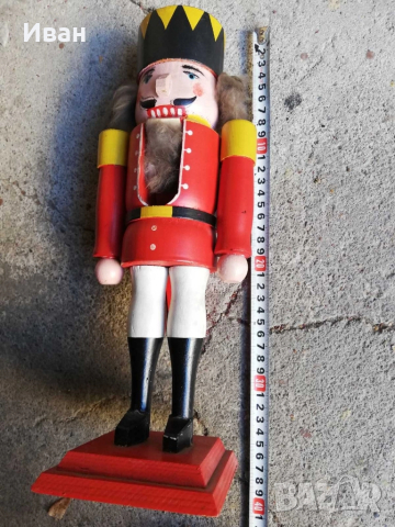 ЛЕШНИКОТРОШАЧКА - ДЪРВЕНА ФИГУРА, снимка 2 - Антикварни и старинни предмети - 52224124