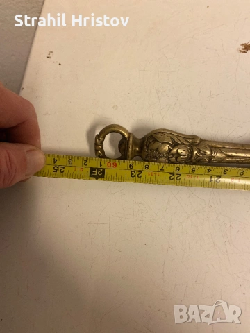 Ръжен за камина , снимка 5 - Антикварни и старинни предмети - 53398704