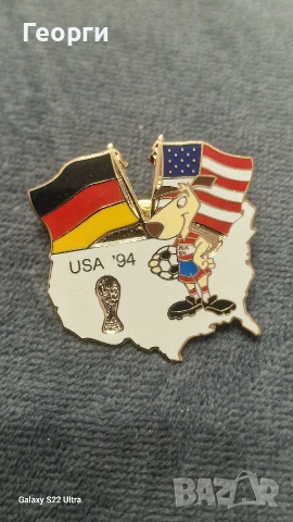 Значка световно първенство по футбол 1994 година.