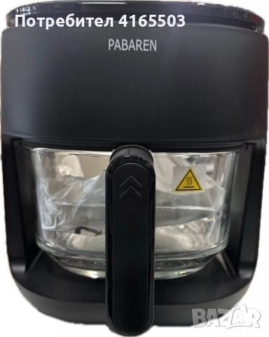 PABAREN 4.5L 1500W Дигитален екран модел от 2025 360 градуса видимост на храната, снимка 2 - Други - 52681643
