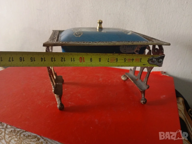 Винтидж кутия за бижута, снимка 4 - Други ценни предмети - 53973206