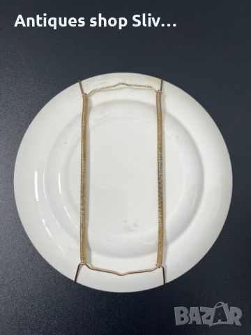Порцеланова ренесансова чиния. №5459, снимка 6 - Антикварни и старинни предмети - 46080419