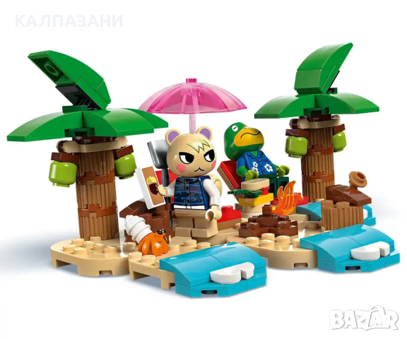 LEGO® Animal Crossing™ 77048 - Пътуването с лодката на Kapp'n, снимка 7 - Конструктори - 44939464