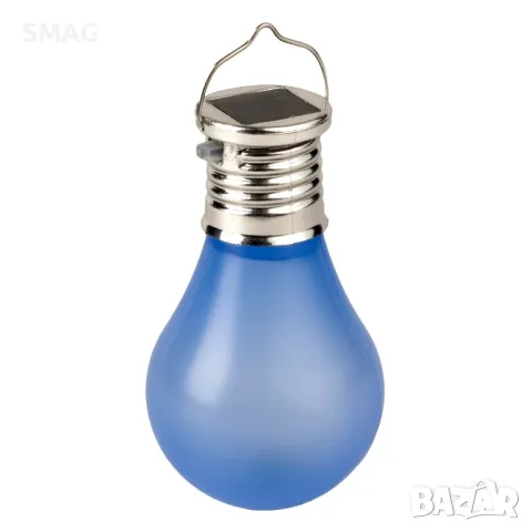 Соларна висяща лампа синя 10см S_1177409