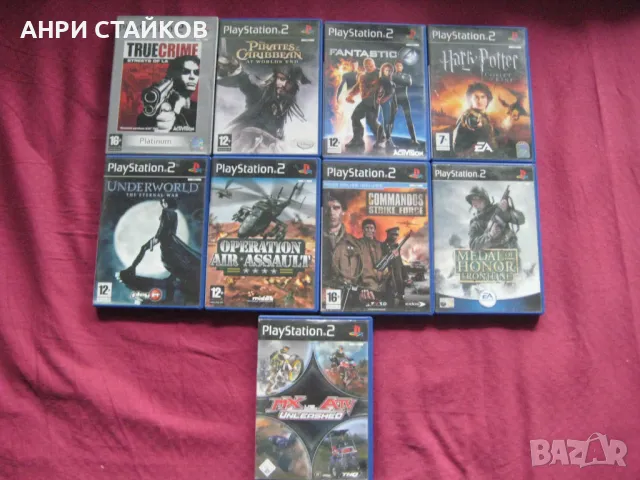 Продавам оригинални игри за Playstation2, снимка 1 - Игри за PlayStation - 35220543