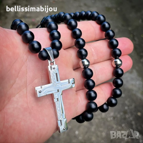 Мъжки Гердан със Стоманен Кръст